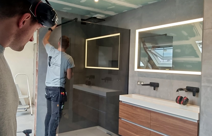 Bouwproject Geobuild voor badkamerrenovatie